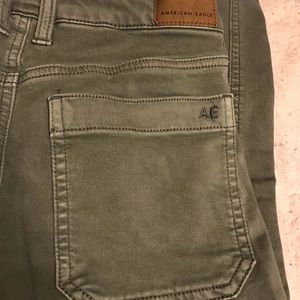 Olive jeans